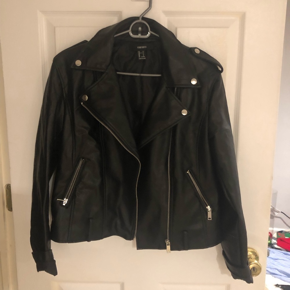 Leather jacket